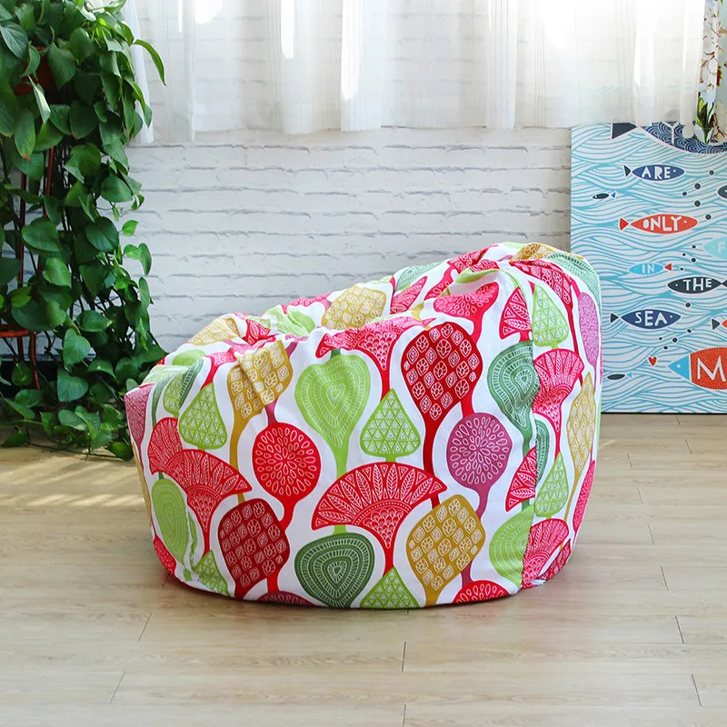 Японские ткани стул отдыха Спальня диван-кровать ленивый Nap Bean комплект с сумкой и творческий татами - Цвет: Розовый