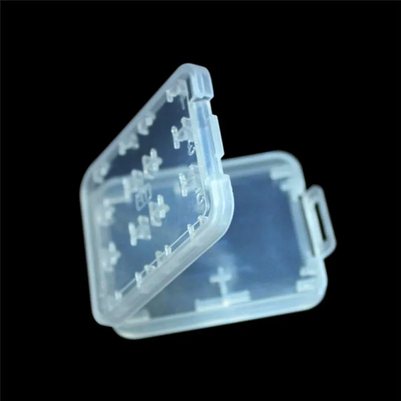

Hot Sale High Quality 8 in 1 Plastic Micro for SD SDHC TF MS Memory Card Storage Case Box Protector Holder