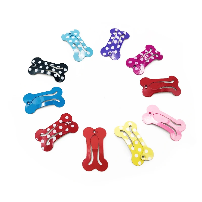 10pcs/lot Start Pet Dog Hairpin Mini 3cm Small Puppy Cat Hair Clips Pet Hair Accessories