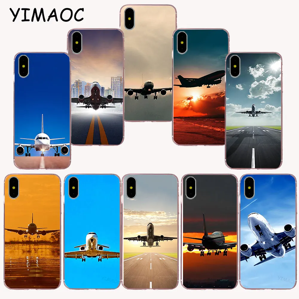 

YIMAOC 32z aerospace Aircraft Soft TPU Silicone Case for iPhone X r s Xr Xs Max 8 7 6S 6 Plus 5 5s SE