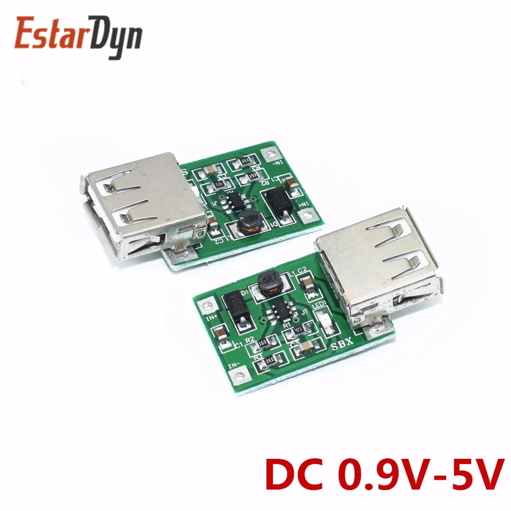 

1PCS DC 0.9V-5V USB Charger Step Up Module Mobile Power DC-DC Boost Converter Board I53