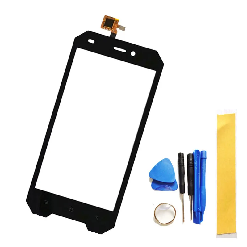 

With Tools Mobile Phone Touch Screen Panel Sensor For Blackview BV4000 Touch Screen Front Glass Digitizer