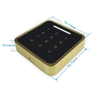 

Metal Case Access Controller Password ID Card Reader 125KHz RFID Access Control Keypad 13.56mhz
