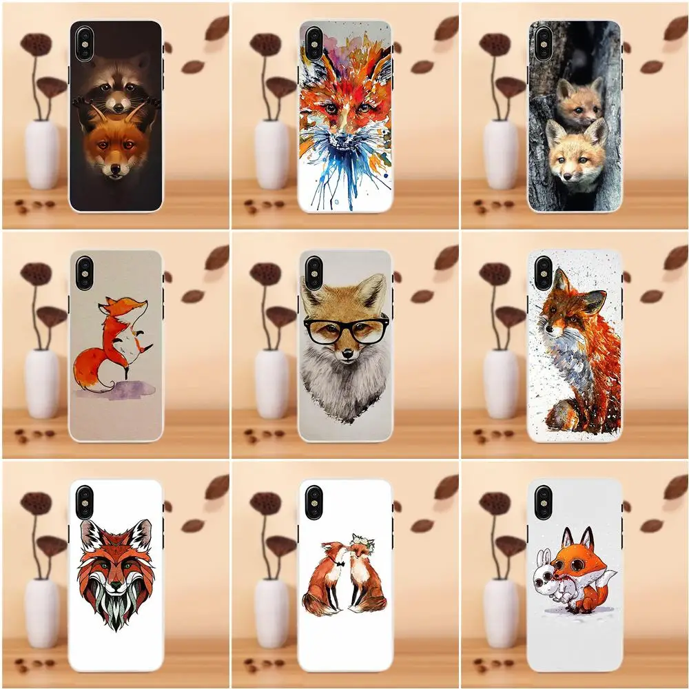 

Bixedx Soft TPU Covers Cases For Xiaomi Redmi 4 3 3S Pro Mi3 Mi4 Mi4i Mi4C Mi5 Mi5S Mi Max Note 2 3 4 Red Fox Sleeping