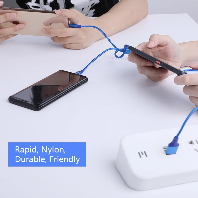 NILLKIN 3 в 1 USB кабель для мобильного телефона Micro usb type C зарядное устройство кабель для iPhone зарядный кабель зарядного устройства микро-usb