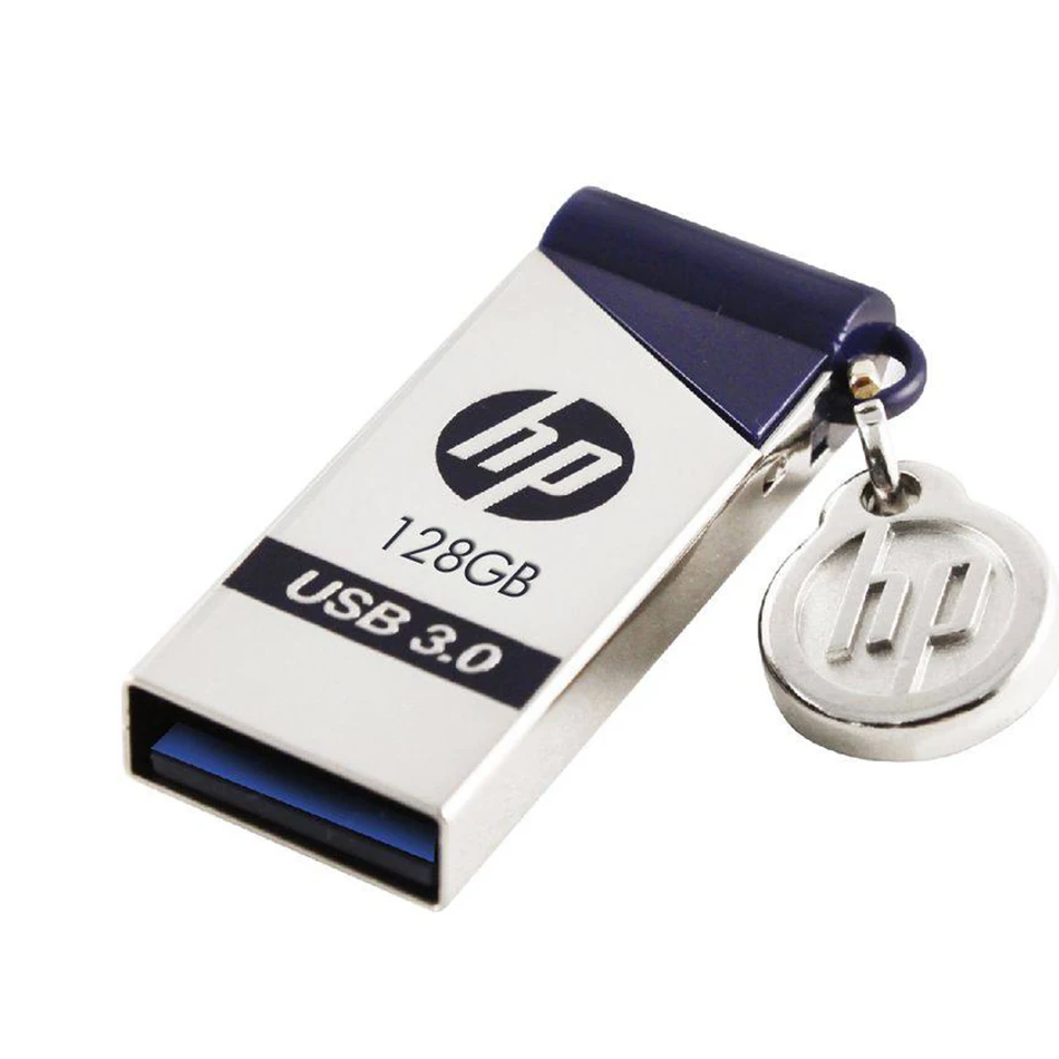 hp X715W USB3.0 высокоскоростной USB флеш-накопитель 16 ГБ 32 ГБ 64 Гб 128 Гб Водонепроницаемый Противоскользящий флеш-накопитель для компьютера и автомобиля