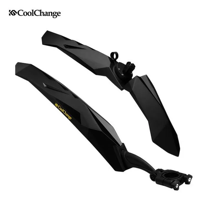 

Coolchange MTB Bike Fender Front Rear Mountain Bicycle Mudguard Flectional Mountain Mud Road Mudguard Accessories
