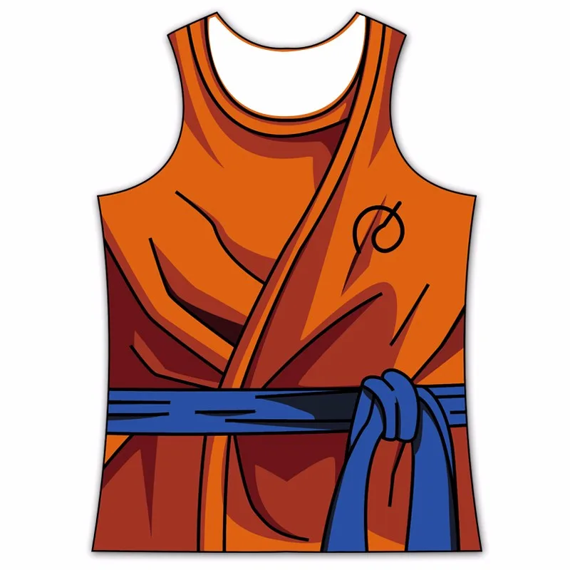 2017 Summer Newest Anime Dragon Ball Z vest Vegeta/Goku Tank Tops
