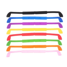 Высокий эластичный ремешок для солнцезащитных очков без хвоста, фиксатор очков, противоскользящие спортивные очки ремни, универсальные ремешки для очков