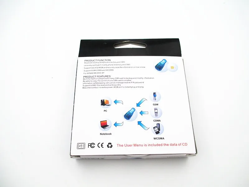 TRIXES USB SIM Card Reader Писатель копия правка Cloner GSM резервный CDMA портативный