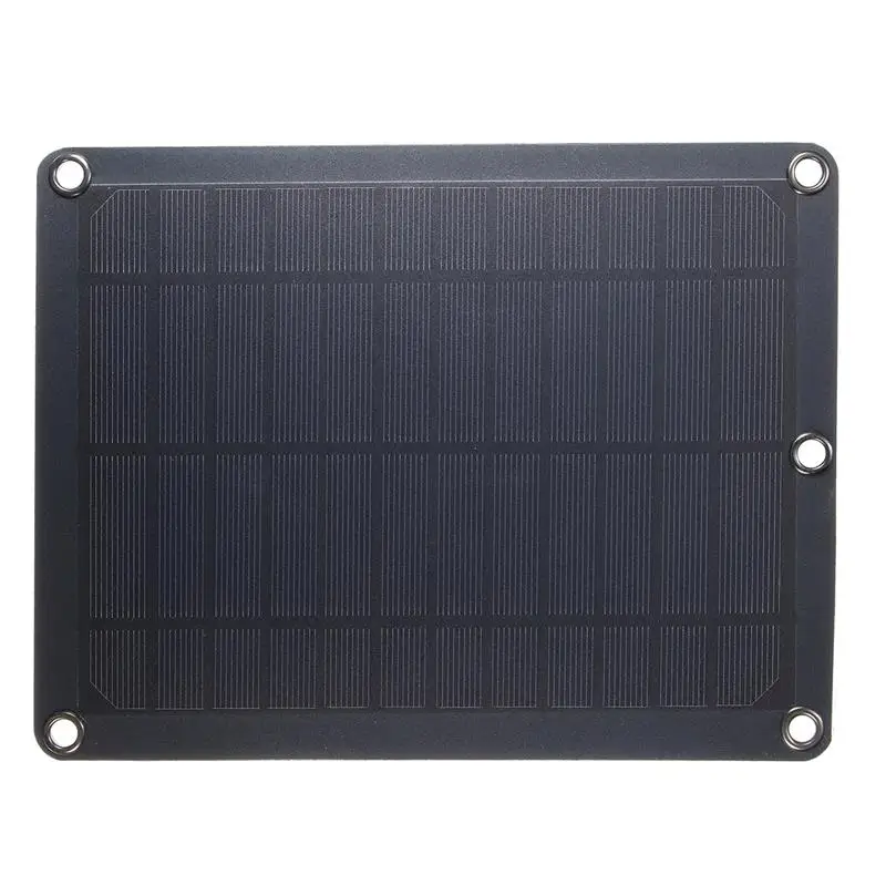 LEORY 5 Вт 5В 1А портативная поликристаллическая солнечная панель USB зарядное устройство солнечная батарея 190*250 мм для автомобильного сотового телефона внешний аккумулятор