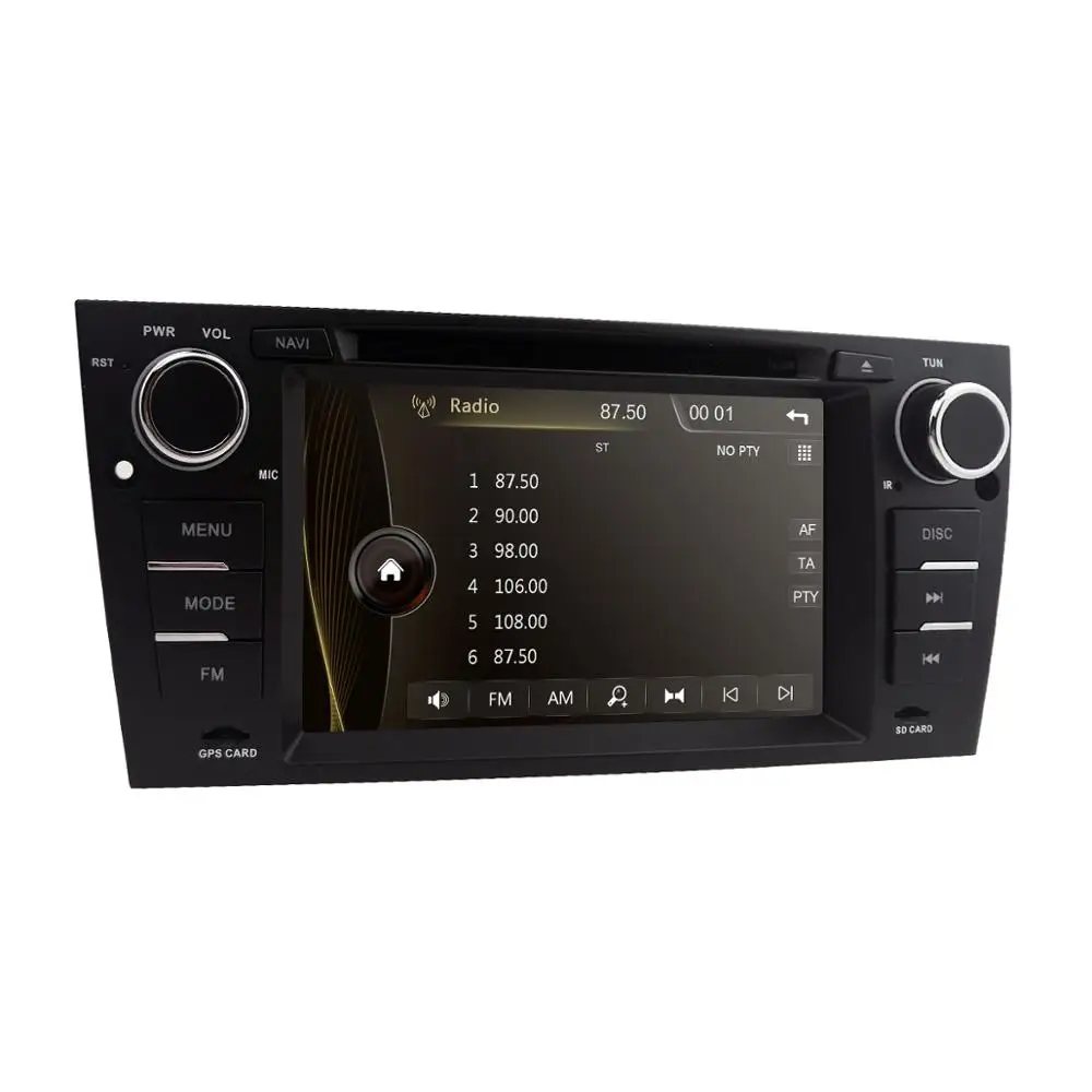 Best 2 din Auto Radio GPS Car DVD Head unit For BMW E90 E91 E92 E93 2006 2007 2008 2009 2010 2011 2012 Car multimedia player Camera 2