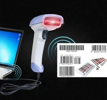 2017 NEW laser wired barcode scanner barcode reader bar code reader handheld barcode scanner usb scanner USB barcode scanner 1D