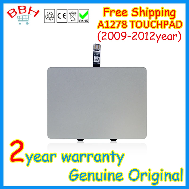 Replacement Touchpad Trackpad w Flex Cable for MacBook Pro A1278 2009-2012