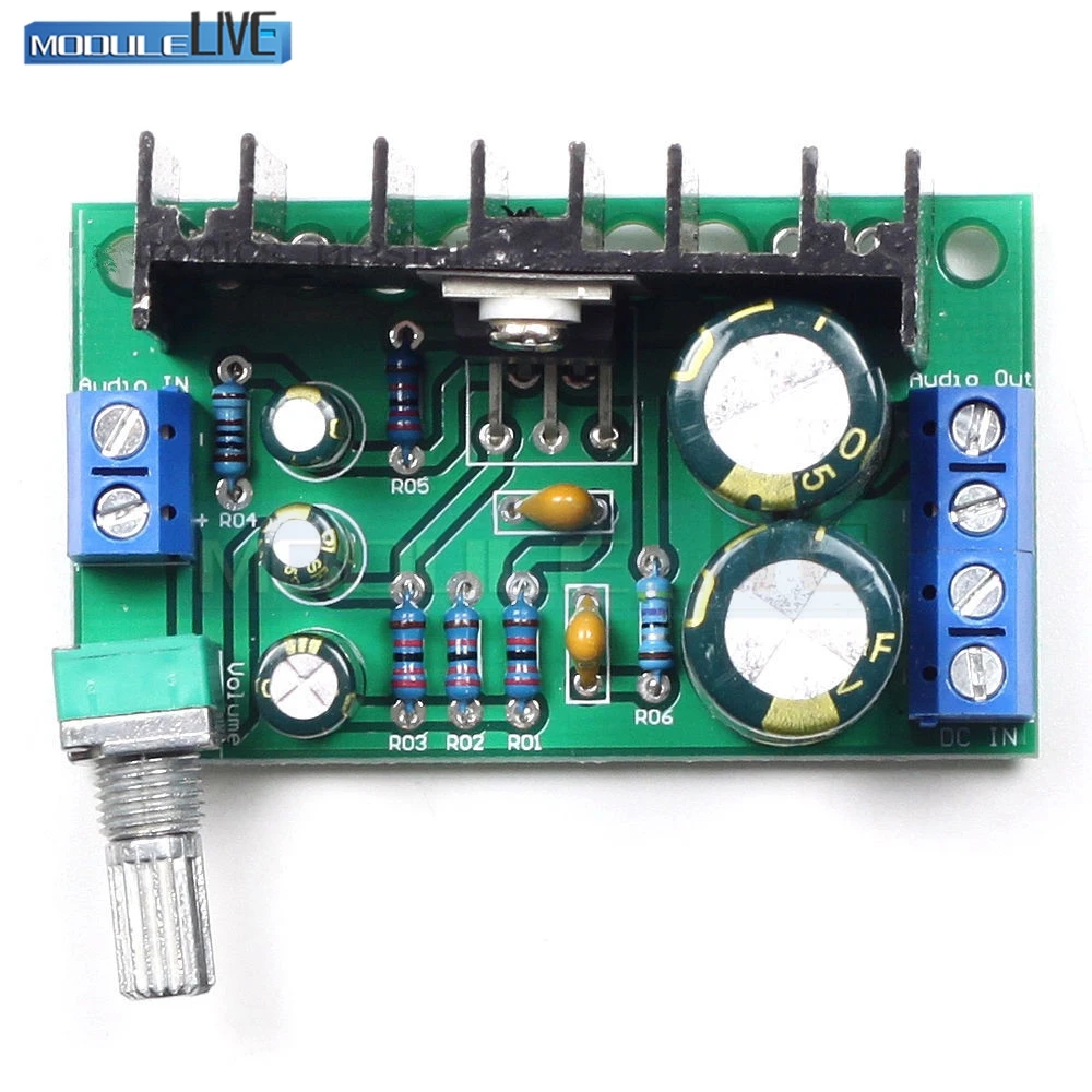TDA2050 DC 12 24V 10 30W Amp Mono Audio Amplifier Board Module Single