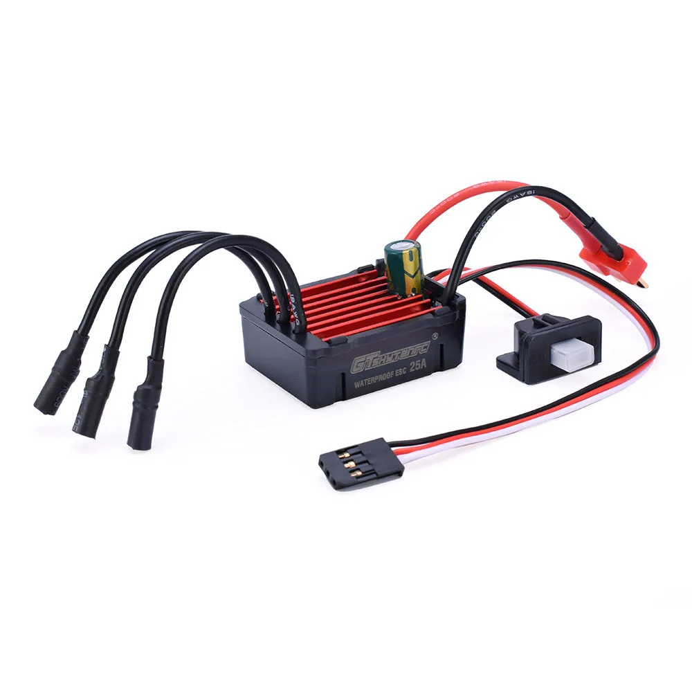 

Assemble Toys Parts Drone Helicopter Gtskytenrc Combo 4500kv Brushless Motor W/ 25a Esc For 1:16 Rc Drift Racing CarTools gift