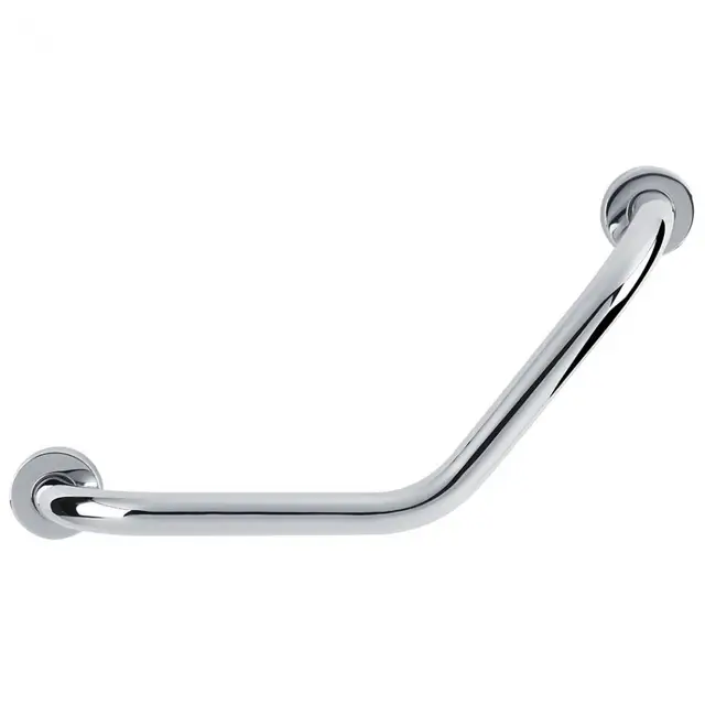 Fdit Stainless Steel Bathtub Arm Safety Handle Bath Shower Grab Tub Bar