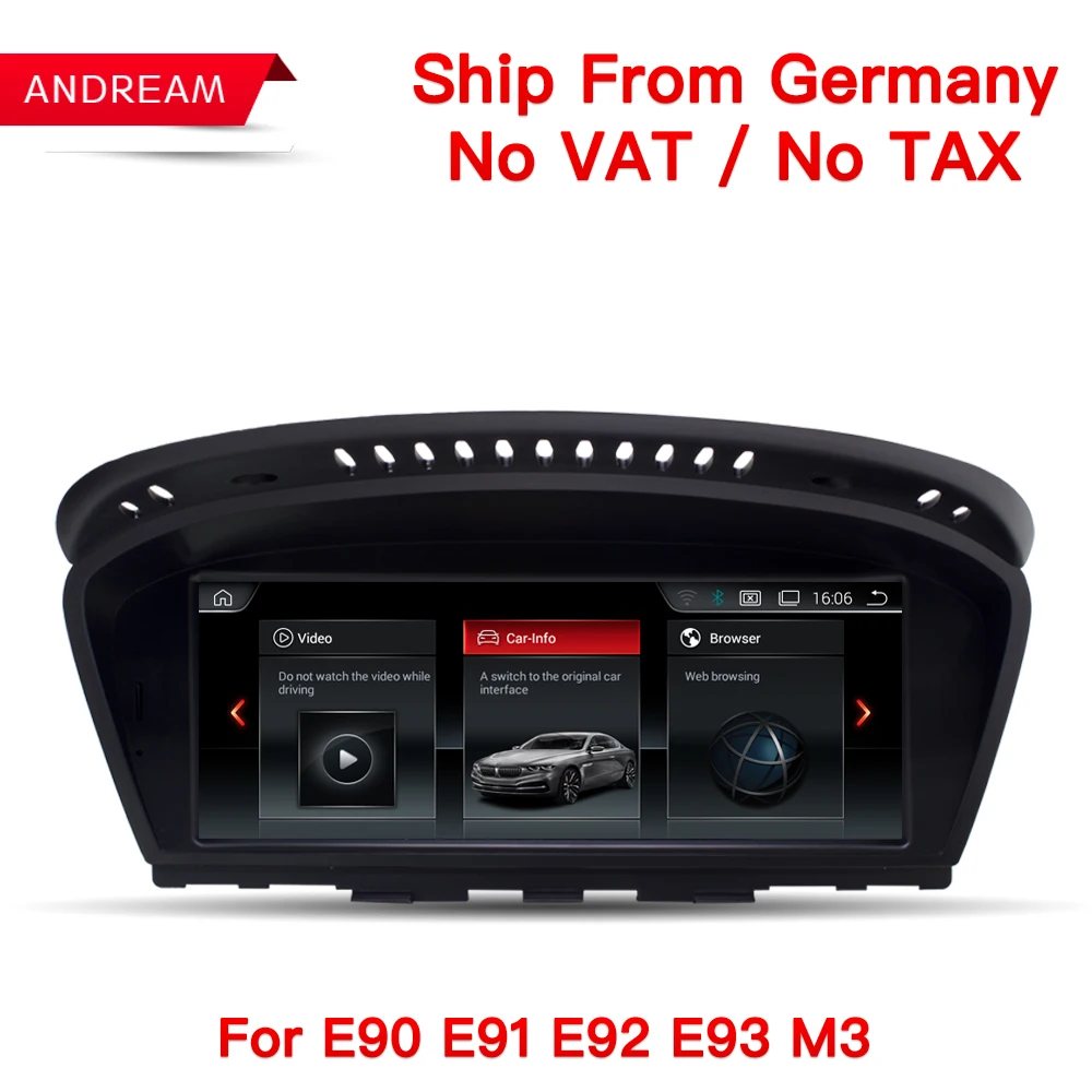 8 8 Android 4 4 font b Car b font Multimedia for BMW Series 3 E90
