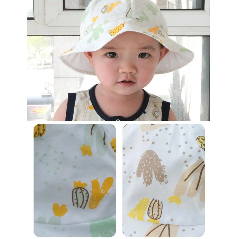 Toddler Infant Hats Cute Print Sun Cap Summer Outdoor Baby Girl Hats