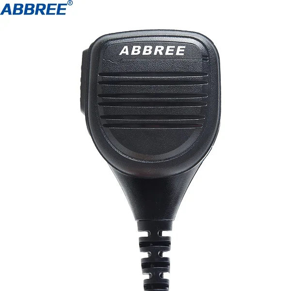 Speaker mic ABBREE AR-760 радио спикер микрофон Микрофон PTT для Портативный двухстороннее радио иди и болтай Walkie Talkie Baofeng UV-5R UV-82 BF-888S UV-S9 - Цвет: Speaker mic