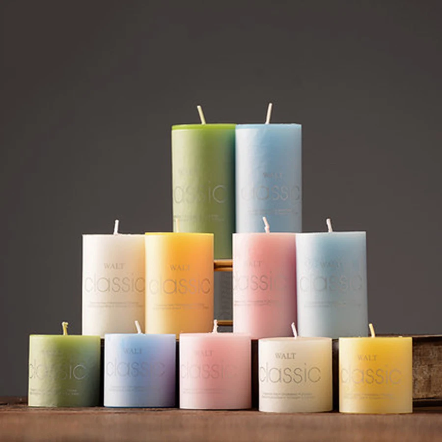 

Bianche Candele Profumate Decorative Pillar Scented Candles Wedding Tealight Birthday Party Aroma Romantic Proposal Sensual 6A01