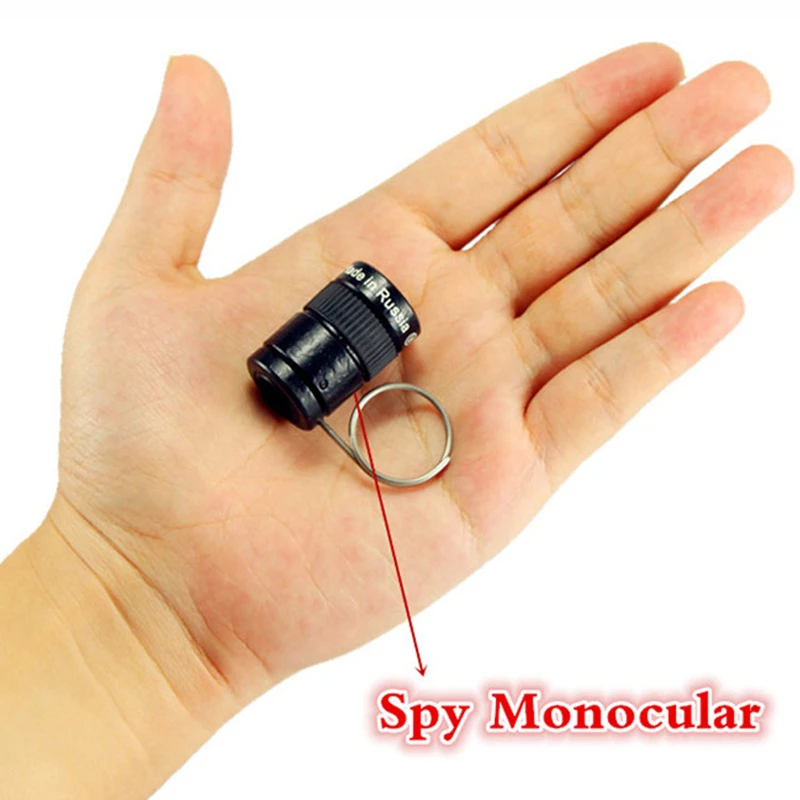 

2.5X17.5 Subminiature Mini Pocket High Power Monocular Telescope Pocket Key Chain Hiking Camping Travel Hunting Scope