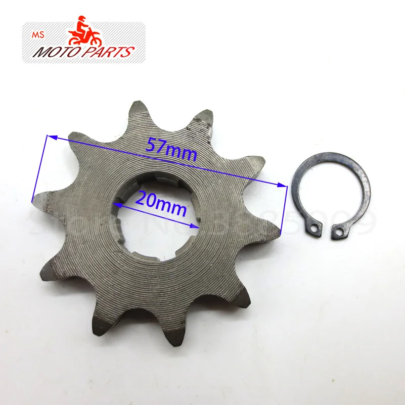 

Front Engine Sprocket 530# 10T Teeth 20mm For 530 Chain With Retainer Plate Locker Motorcycle Dirt Bike ATV Parts