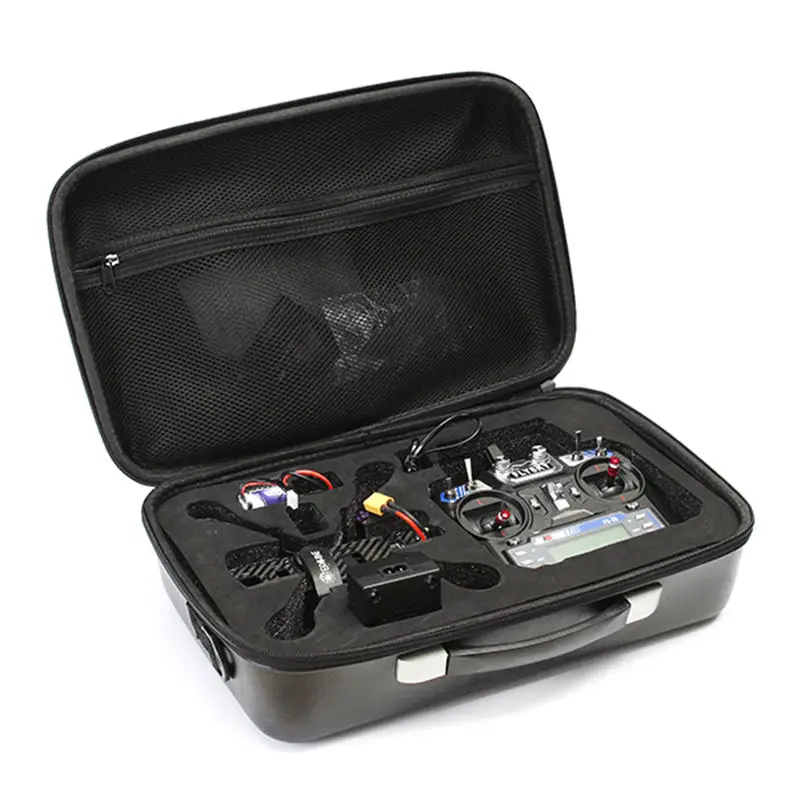 

Realacc RC Drone Handbag Hardshell Black Backpack Portable Carrying Bag Case Suitcase For Eachine Wizard X220 Quadcopter Outdoor