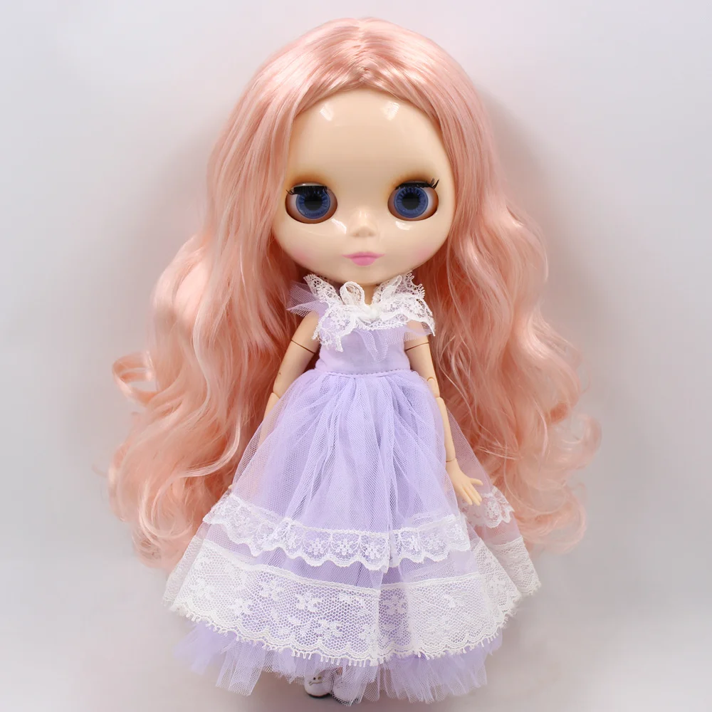 Ледяной обнаженный завод Blyth Кукла № 3139/1010 розовые волосы суставы тела телесная кожа 1/6 BJD