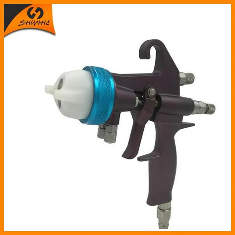 

Nano Chrome Plating Paint Gun Double Nozzle 1.3 mm Spray Gun SAT1202