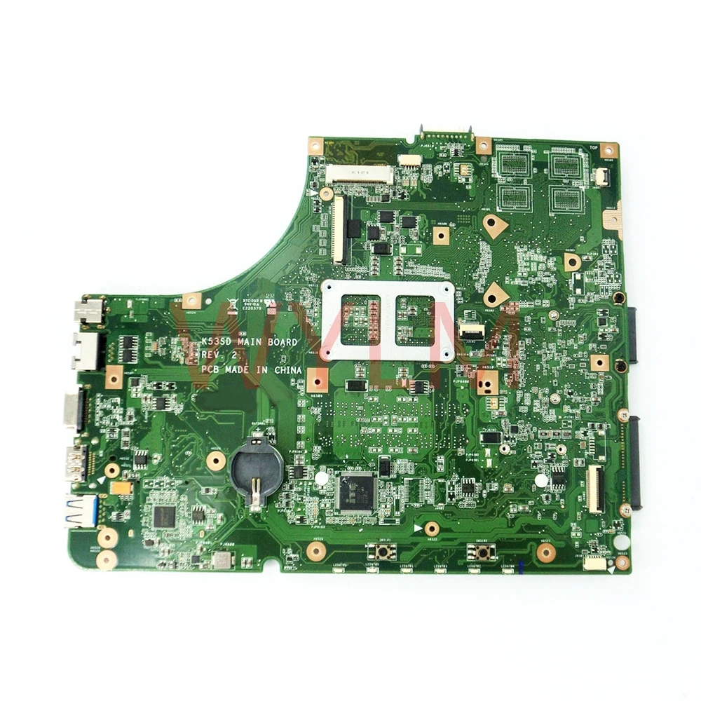 Материнская плата K53E HM65 DDR3 для ASUS A53S P53E P53S K53S X53S K53SD материнская ноутбука 60 N3CMB1500 C09