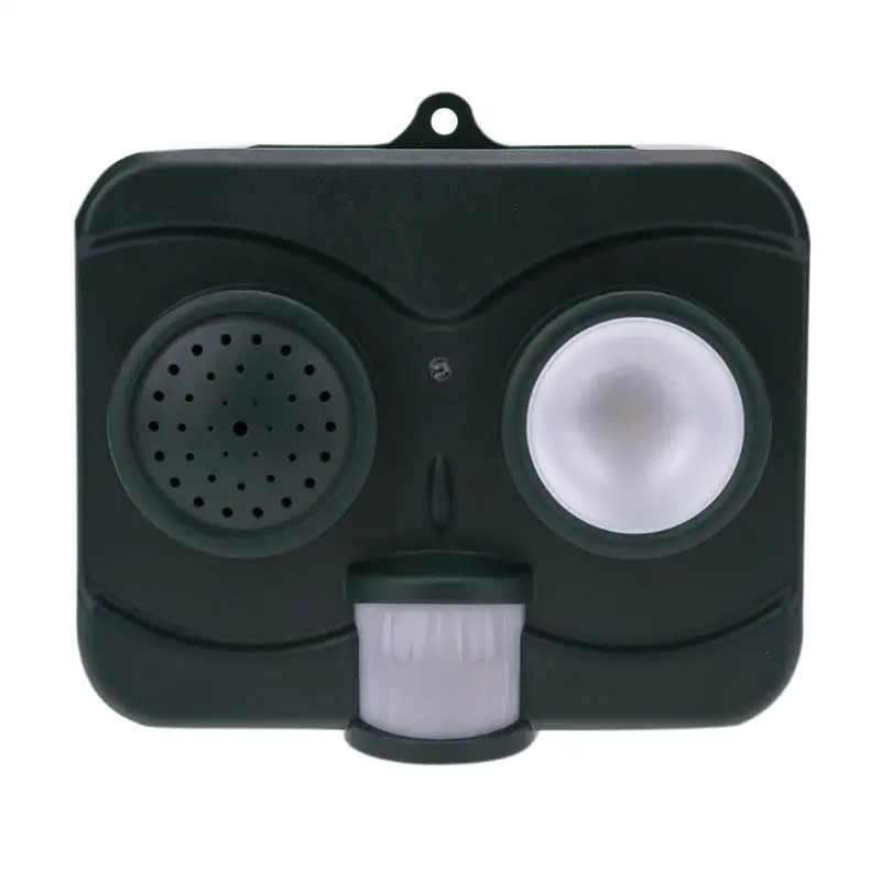 

Solar Energy Acousto-Optic Bird Repeller Infrared Intelligent Pigeon Repellent Bird Scarer Detection Deterrent Pest Control