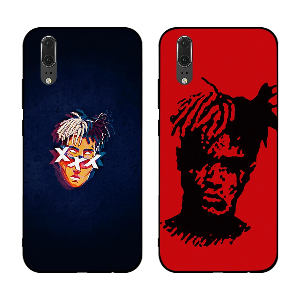 Мягкий телефон rap singer XXXTentacion для huawei Honor 6A 7A 3GB Pro 7X 8X 8C 10 Lite Note задняя