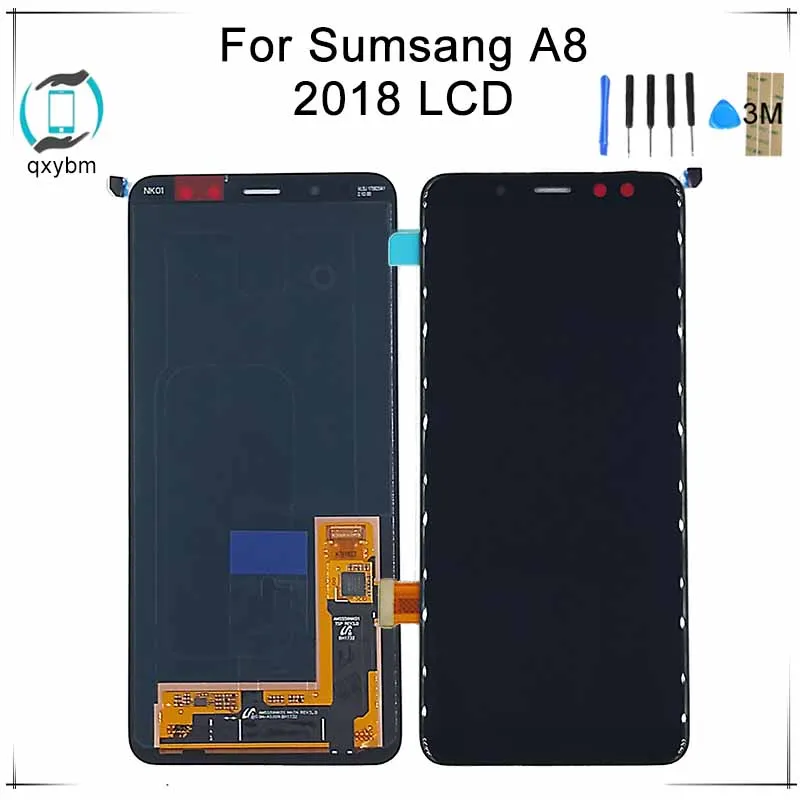 

5.6 Inch Display SUPER OLED for SAMSUNG for Galaxy A8 2018 LCD A530 A530F A530DS A530N Touch Digitizer Assembly