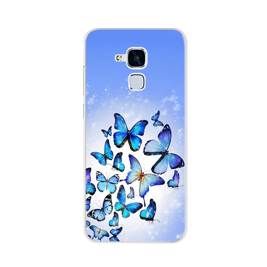 Чехол для huawei GT3, чехол для huawei Honor 7 lite/huawei GR5 Mini, мягкая задняя крышка из ТПУ, чехол для телефона huawei GT3 NMO-L21 чехол - Цвет: Шампанское