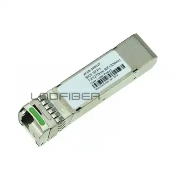 

LODFIBER XCVR-S40U27 C-i-e-n-a Compatible 10GBASE-BX40 SFP+ 1270nmTX/1330nmRX 40km DOM Transceiver