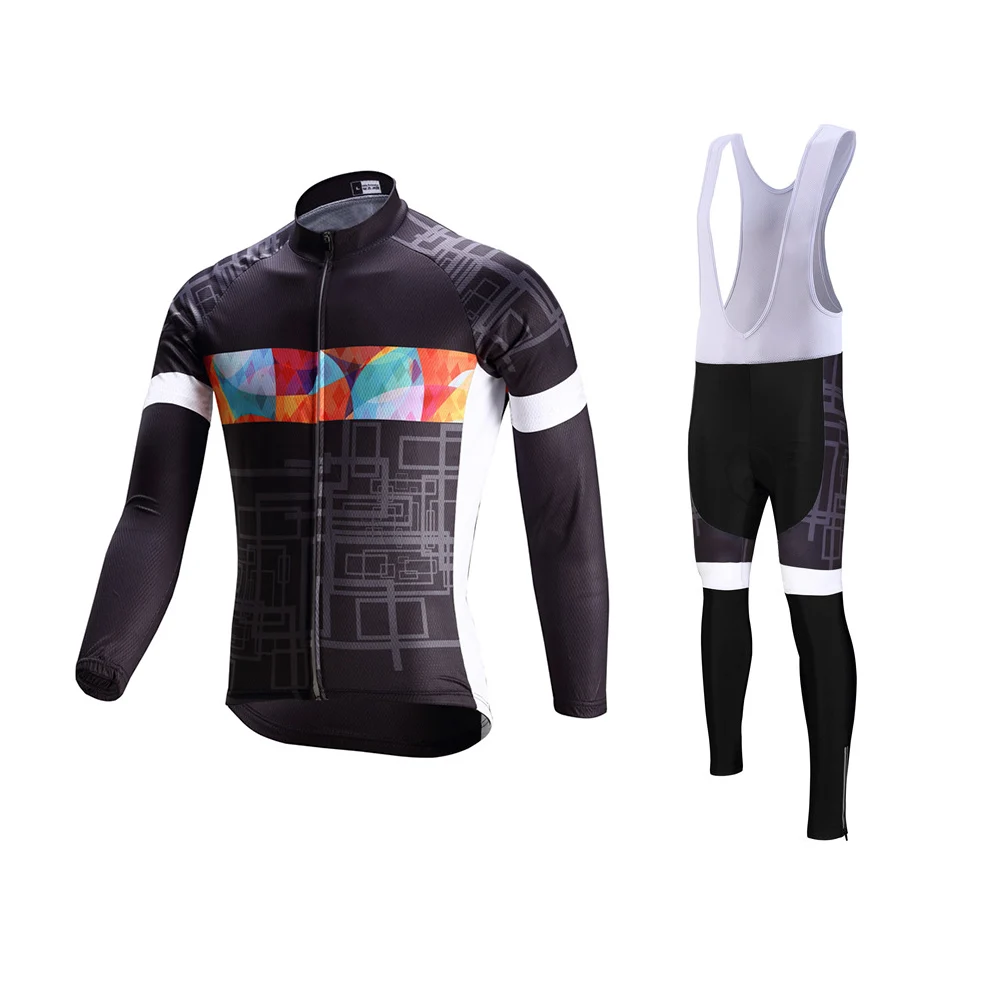 

Pro Team Jersey Set Quick Dry Long Sleeve Bike Clotihng Wear MTB Set Sportwear Millot Ropa Ciclimo Short Sleeve with Gel Pad
