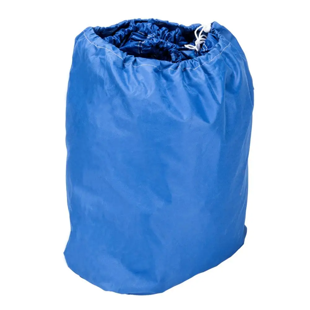 

17-19ft 600D Oxford Fabric High Quality Waterproof Boat Cover With Storage Bag Blue Dustproof Scratch-proof And Sun Protection