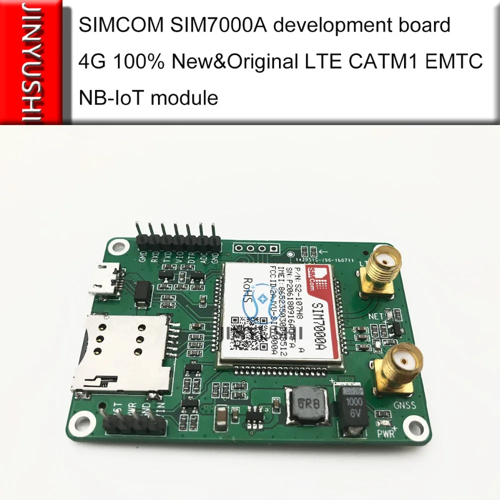 JINYUSHI для SIMCOM SIM7000A макетная плата 4G новые и оригинальные LTE CATM1 EMTC NB-IoT модуль