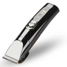 Новинка, электрический триммер для волос, профессиональная машинка для стрижки волос с керамическим лезвием, машинка для стрижки волос, стильный беспроводной триммер для мужчин