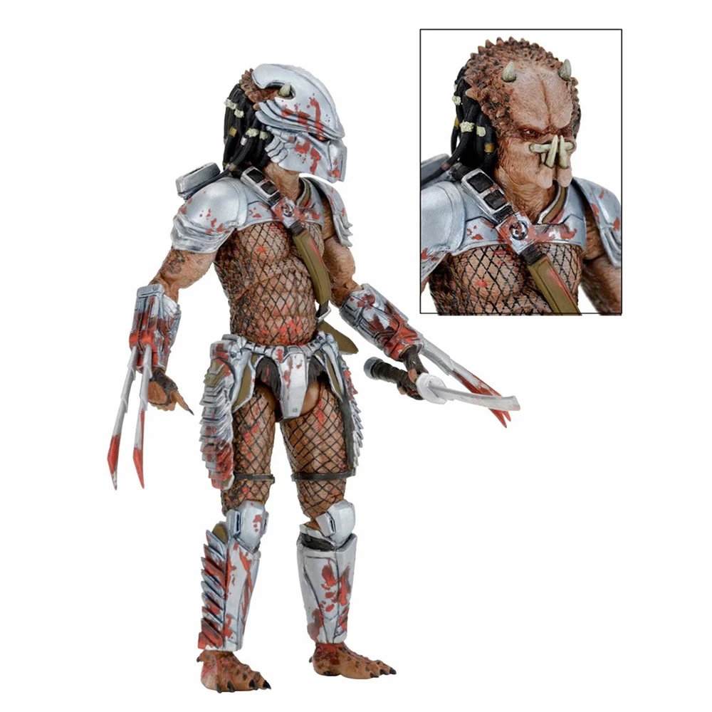  Alien vs Predator Machiko Noguchi Hornhead Predator Action Figure Toy (6)