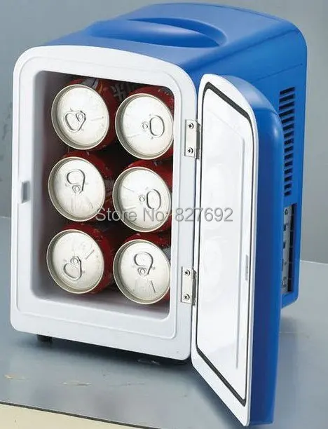 small ice box with freezer