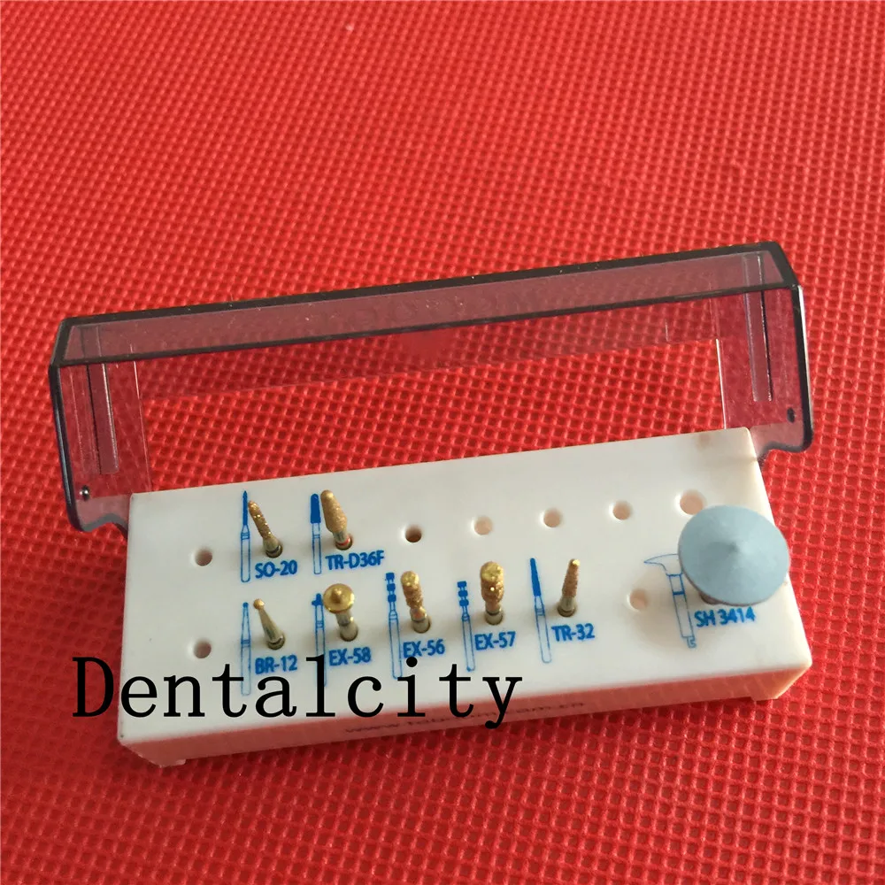 Buy 8pcs Dental preparation burs Kit for Porcelain veneer from Reliable dental