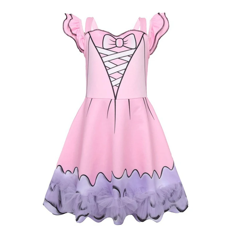 

2019 New Baby Girls tutu Princess dresses Cosplay Costumes moana Children Halloween party dress cute Vestido girl clothing