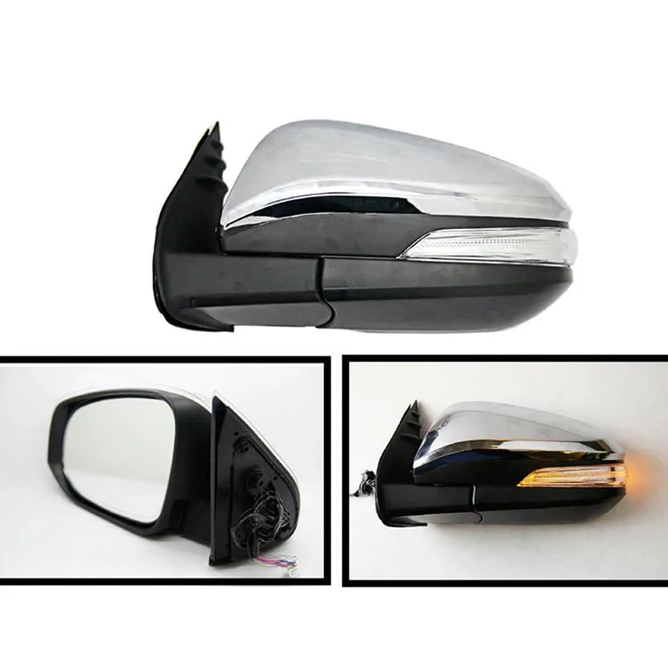

2015-2017 HILUX revo pick up Chrome Electric mirror with LED turn signal