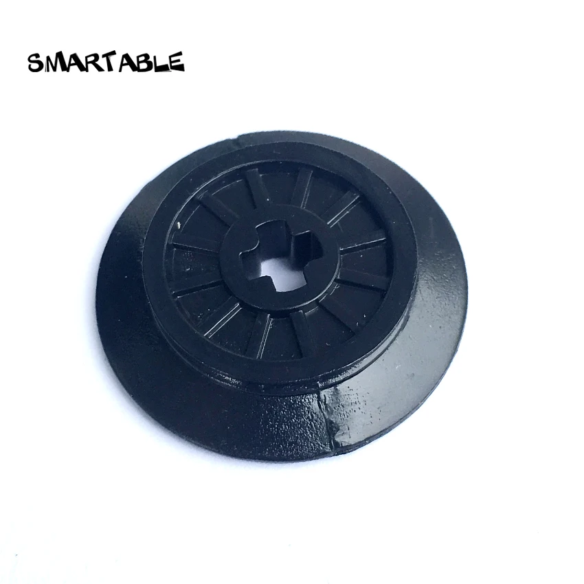 

Smartable Train Wheel with Axle Hole MOC Part Building Block Toy Education Compatible Major Brands City 57999/55423 20pcs/set