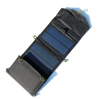 

BUHESHUI 7W 5V Outdoor Solar Panel Charger For/iphone/ Mobile Phone/Power Bank USB Solar Battery Charger NEW High Quality