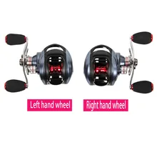 Литые Рыболовные катушки Рыболовная катушка Наживка 6,3: 1 соотношение левая/правая ручка 10 плюс 1 Катушка BB Рыбалка с односторонним сцеплением для наружного использования