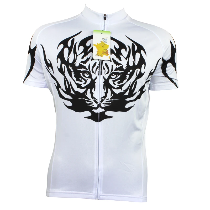 

New Tiger Head Alien SportsWear Mens Cycling Jersey Cycling Clothing Bike Shirt Size 2XS TO 5XL