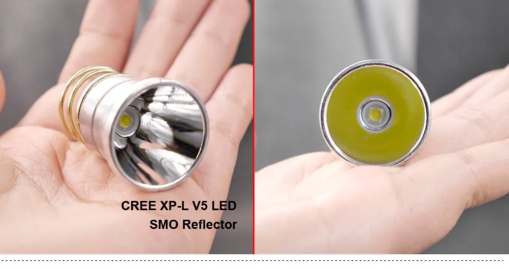 26.5mm SMO CREE XP-L V5 LED